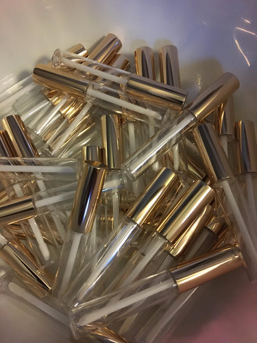 Empty gold wand tubes (10ml)