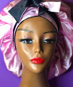 Satin double sided bonnet