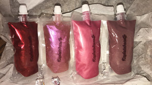 Lipgloss in a pouch